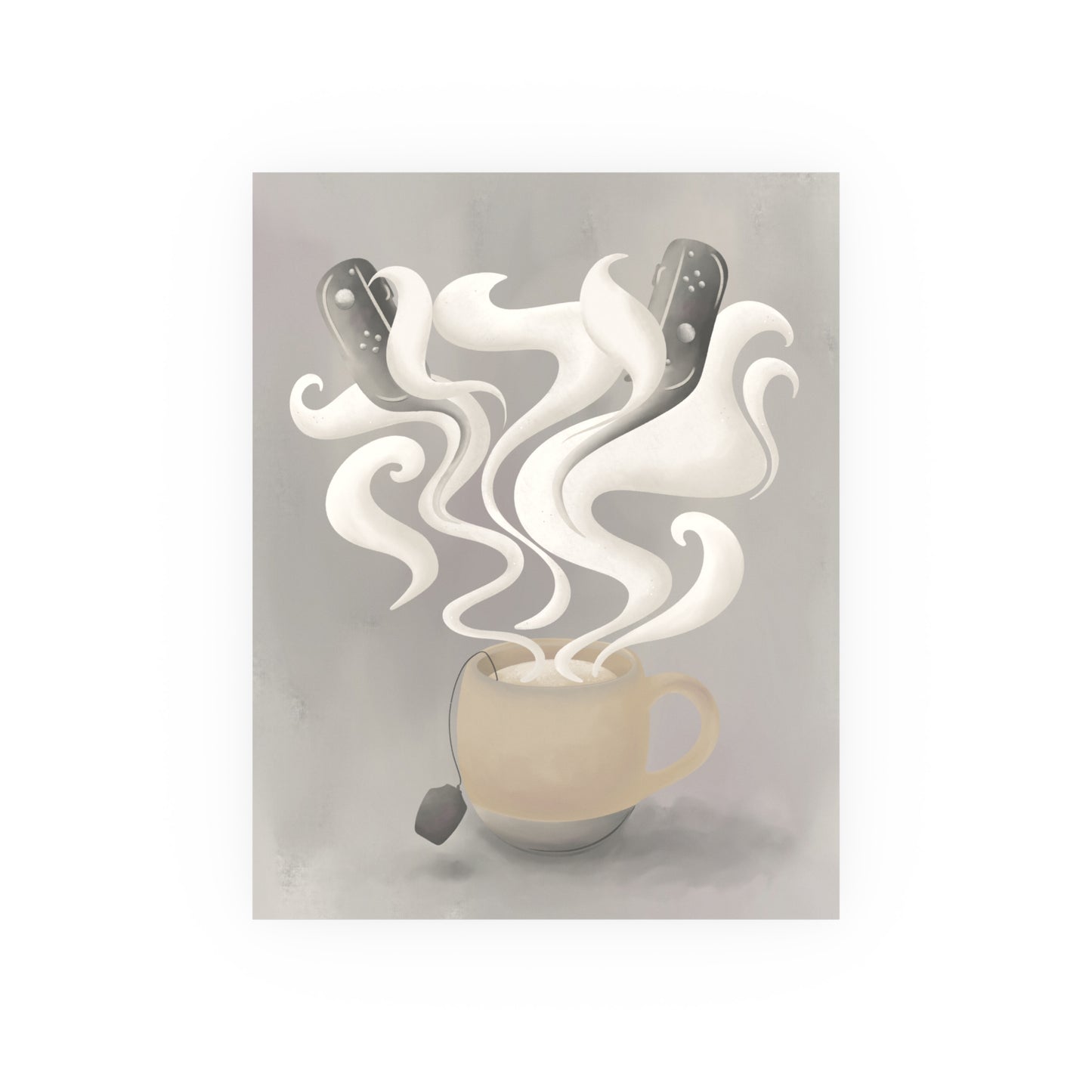 Evening Exhale | Ritual of Play Collection | Cozy Gaming Wall Art