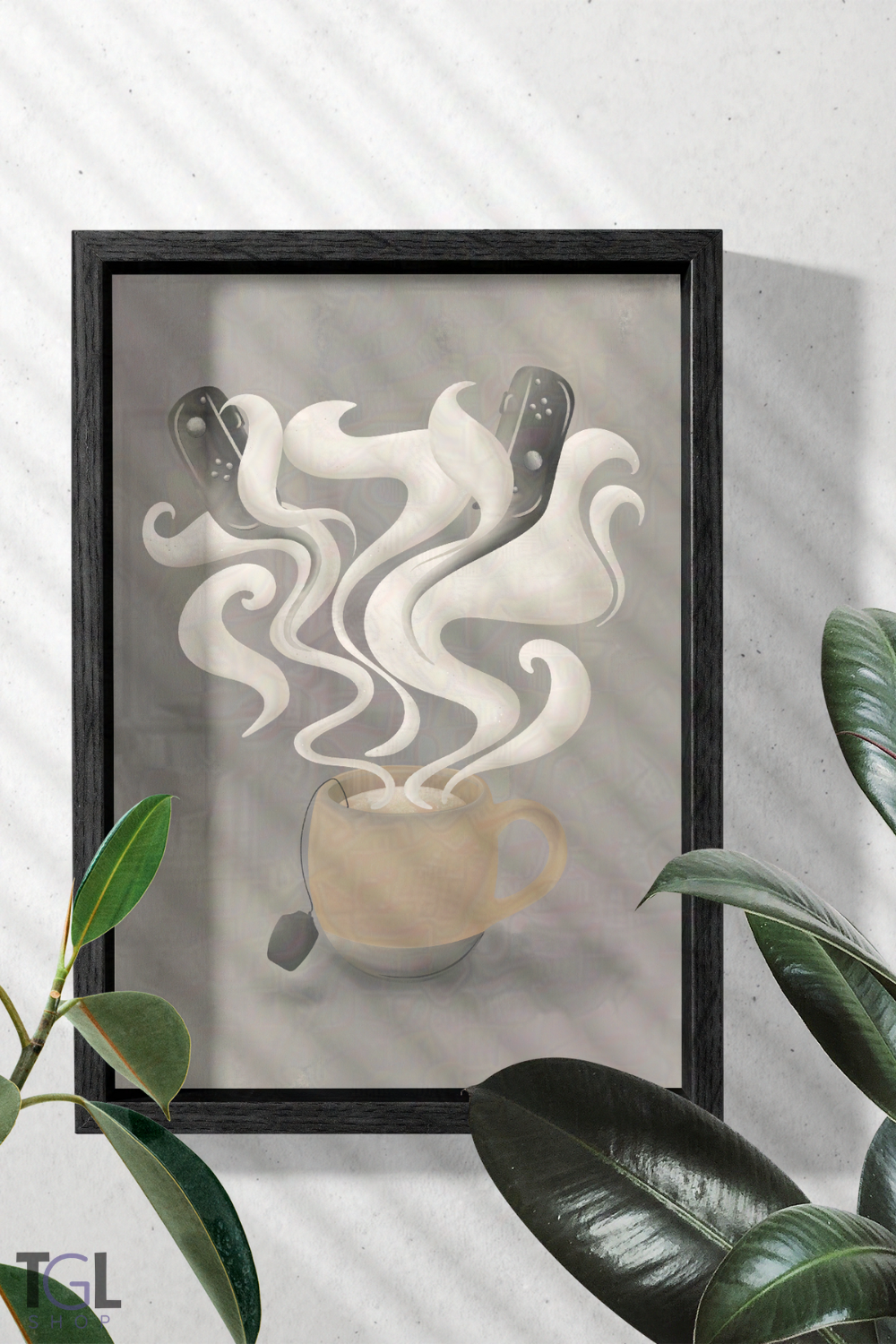Evening Exhale | Ritual of Play Collection | Cozy Gaming Wall Art