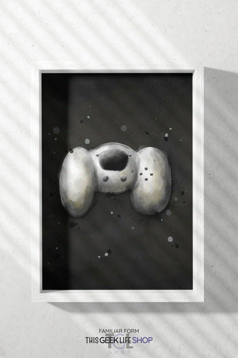 Familiar Form | Framed Painted Wall Art