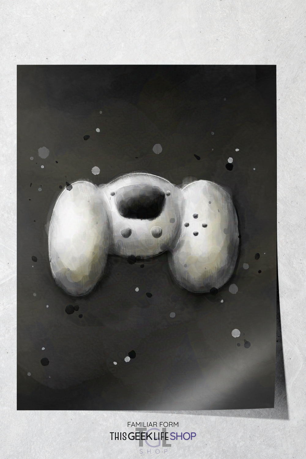 Familiar Form | Painted Wall Art
