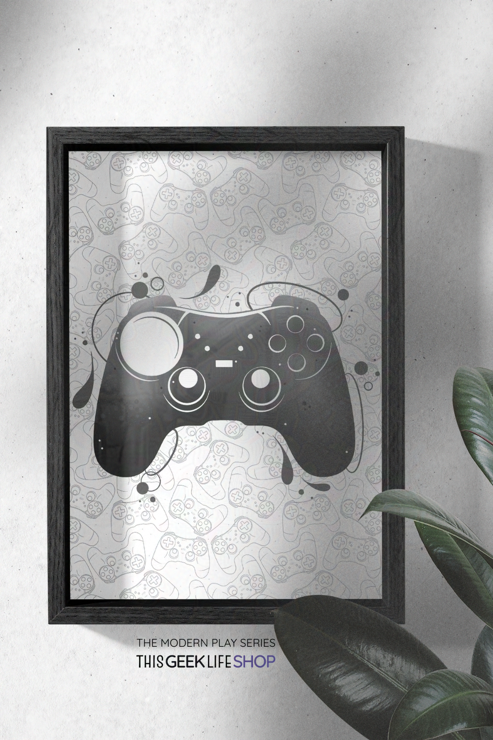 In Control | Framed Modern Gaming Wall Art