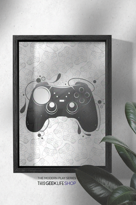 In Control | Framed Modern Gaming Wall Art