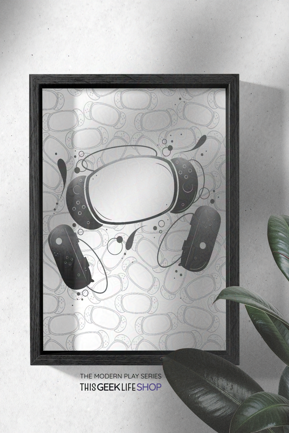 Portable Play | Framed Modern Gaming Wall Art