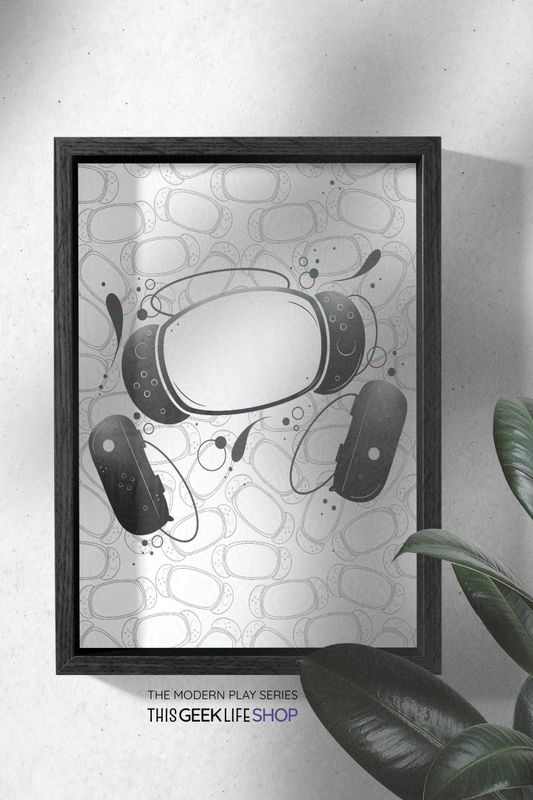 Portable Play | Framed Modern Gaming Wall Art