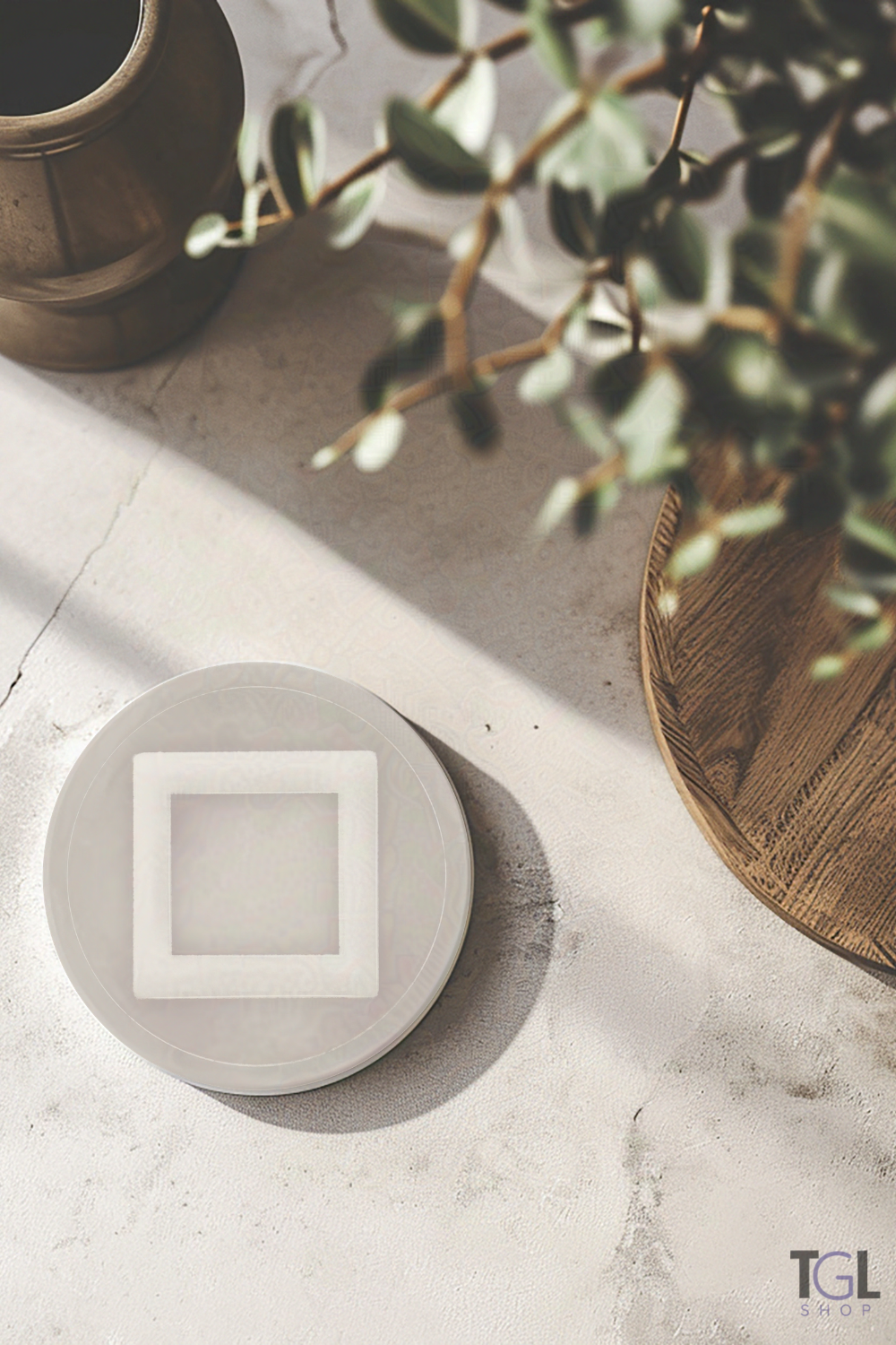 Ritual of Play – Tabletop Collection | Square Symbol Coaster
