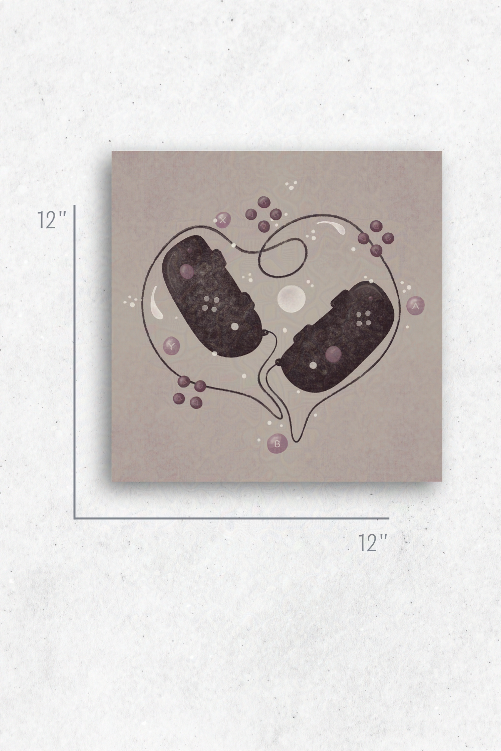 Shared Play - Handheld | Companion Wall Canvas